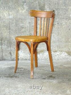 2 Baumann 1950 Vintage Bistrot Chairs Star No Thonet, No Fischel