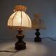 2 Lamps Bedside Lighting Vintage Art Nouveau Design 20th Pn France N2973