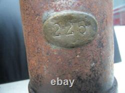 3 Vintage Minor Lamp Old Miner Lamp Arras Marked 225