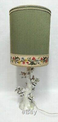 50s Maiolica Ceramic Lamp Design Clara Istler Art Nouveau Vintage