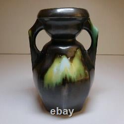 Amphora Vase Ceramic Pottery Handmade New Vintage Art Deco Belgium N6357