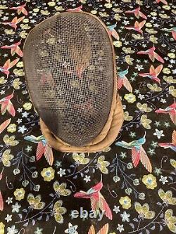Ancient Mask Vintage Fencing Helmet Collectible Art Duel Deco Lamp