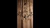 Antique Vintage Brass Swedish Crystal Chandelier Lamp Light Luxury Art Nouveau