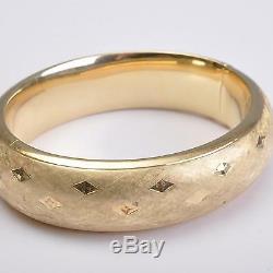 Art Deco Vintage Bracelet Oval, Gold Bracelets 585er / 14 Carats Gold 75g
