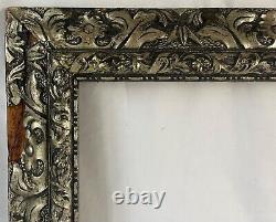 Art Image Frame New Silver Decorated Art-new Vintage Antique To 1900