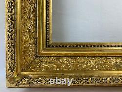 Art New Picture Frame Sumptuous To 1900 Vintage Gold Antique False 41x 33,4 CM