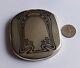 Art Nouveau 900 Silver Niello Cigarette Box Antique Jugendstil