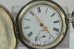 Art Nouveau Pocket Watch 50mm Rar To Manually Vintage