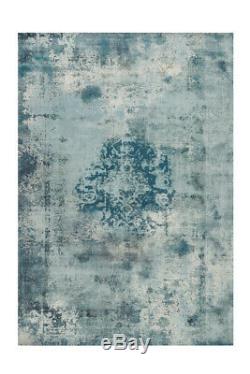 Arte Espina Rugs Oriental Vintage Design Aubousson Turquois Blue Gray 200x290cm