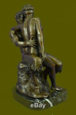 Austrian Bronze Erotic Demon Satyr Sculpture Figurine Vintage Art
