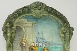 Bas Relief Ceramic Lachenal Art Nouveau, Vintage Ceramic, Pottery Art Deco