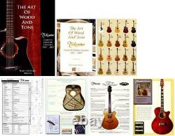 Book Takamine Guitar Art Of Wood Ltd Guitare Live 1st Ed 2007 Vintage Collecto
