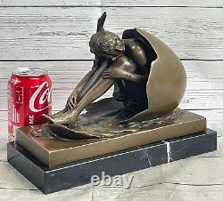 Bruno Zach Erotica Art Deco Style Art Nouveau Bronze Sculpture Vintage Sale