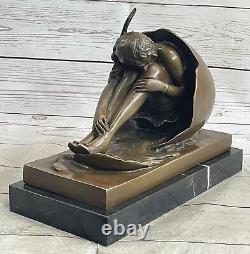 Bruno Zach Erotica Art Deco Style Art Nouveau Bronze Sculpture Vintage Sale