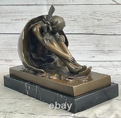 Bruno Zach Erotica Art Deco Style Art Nouveau Bronze Sculpture Vintage Sale