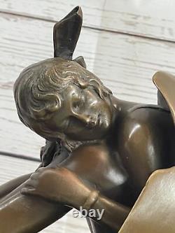 Bruno Zach Erotica Art Deco Style Art Nouveau Bronze Sculpture Vintage Sale