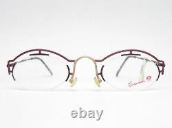 Casanova Clayberg-4 Designer Vintage Glasses Mount From Italy Rare Art