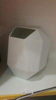 Ceramic Vase -porcelain -vintage -year 80 -price Of Design Aldo Cavanna