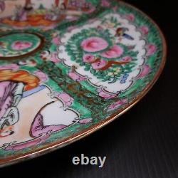 China 1930 Vintage Art Nouveau Handmade Flat Plate N7025