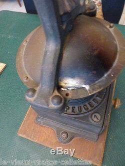 Coffee Grinder Counter Peugeot Freres N ° 1 A / Vintage / Industrial