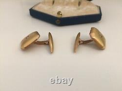 Cufflinks Gold 333 (8 K) Jewelry Vintage Jewelry Art Nouveau Deco