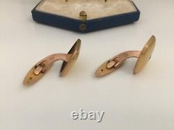 Cufflinks Gold 333 (8 K) Jewelry Vintage Jewelry Art Nouveau Deco