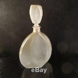 Decanter Crystal Glass Vintage Art Deco New Design Twentieth France N3659