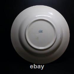 Flat ceramic plate vintage art nouveau 1920 CELL ONGC France N6715