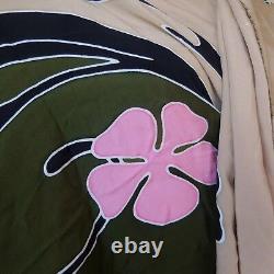 France-Rayon Art Nouveau Handmade Shawl Scarf