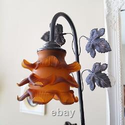 French Vintage Lamp, Art Nouveau Style