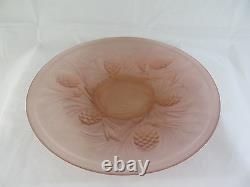 Glass Plate And Cup Opal Style Liberty Art New Vintage Vase R88