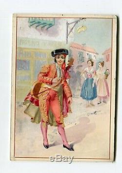 Gouache Vintage Drawing Drawing Old Barber Of Seville