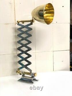 Industrial Modern Vintage Scissor Desk Lamp Wall Swing Arm Stretchable Light
