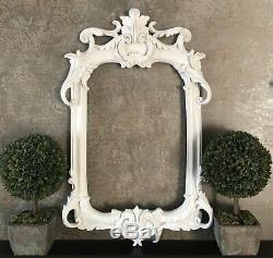 Large Silicone Mold Photo Frame Mirror 53cm Leaves Baroque Vintage Polymer Paste