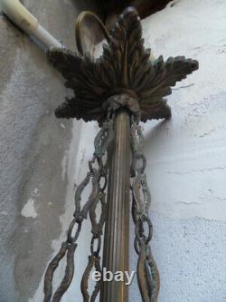 Lustre Pendant Pendant Lamp Lamp Vintage Art Nouveau Hector Guimard
