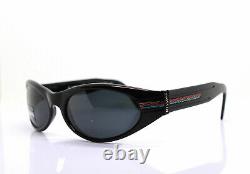 Missoni M270 By Safilo Men's Sunglasses Oval Wrap Black Vintage 90s