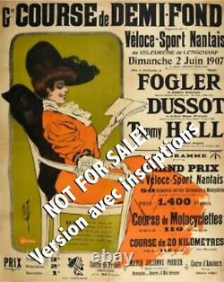 Misti/ Old Poster 1907/kossuth / Vintage / Woman/ Pub/art New/ Deco