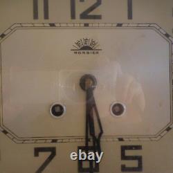 Morbier Vintage Art Nouveau 1920 1940 France N2054 Wall Chime Clock