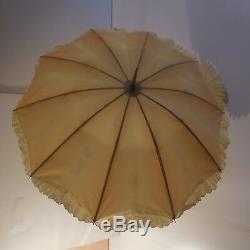 N2005 Umbrella Beautiful New Era Art Deco 1900 1920 Vintage Handmade France