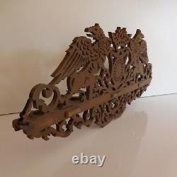 N2754 Pipe Shelf Hand-made Sculpture Germany Vintage Art Deco Pn France