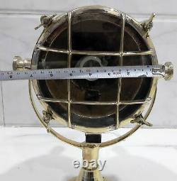 Nautical Maritime Vintage Style Marine Boat Cargo Brass New Search Spot Light