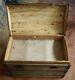 Old Malle Chest Travel Box Bombed With Vintage Keys And Baskets Around 1900