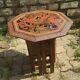 Old Small Tea Table In Lacquered Wood Vintage Art Deco