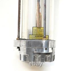 Original Antique Explosion Proof German Vintage Fluorescent Twin Tube Light
