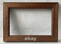 Photo Frame Black Art Nouveau Shabby Folded Dimensions 61.4 X 40.4 CM Antique Vintage