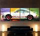 Pop Art Porsche 911 Carrera Rs Vintage Canvas Classic Deco Canvas