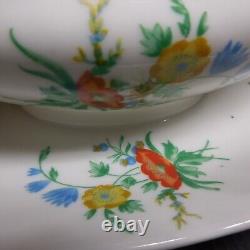 Porcelain Limoges GDF France Vintage Art Nouveau N8006 Ceramic Sauceboat