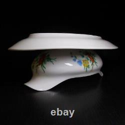 Porcelain Limoges GDF France Vintage Art Nouveau N8006 Ceramic Sauceboat