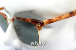 Pucci Made In Italy Classic Men's Carre Havana Green Vintage Sunglasses
