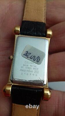 Seiko Rectangolo Art Dec 7n0-f040 Vintage Collection Nos Horl Rare Watch